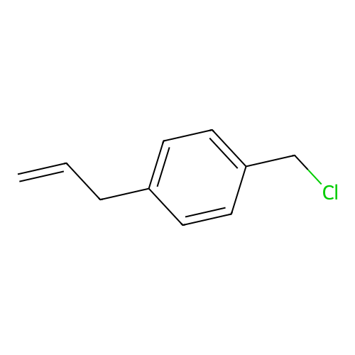 Benzene, 1-(chloromethyl)-4-(2-propenyl)- structure