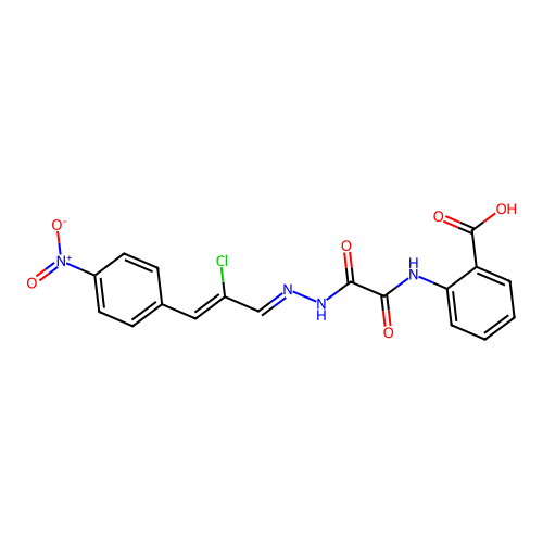 C18H13ClN4O6 structure