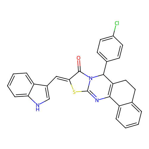 C29H20ClN3OS structure