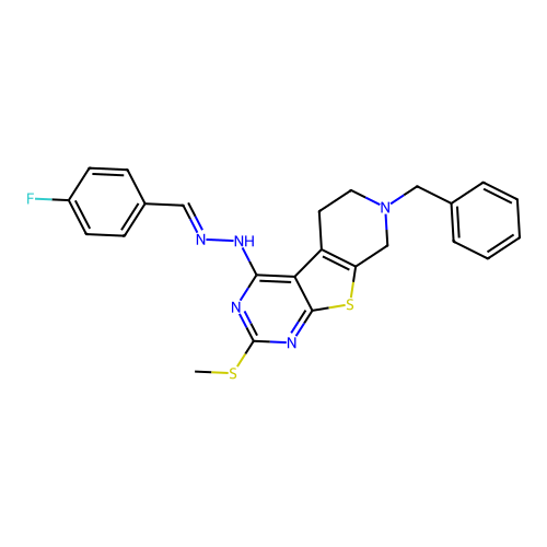 C24H22FN5S2 structure