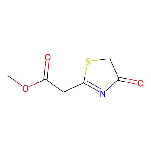 Methyl (4-oxo-4,5-dihydro-1,3-thiazol-2-yl)acetate structure