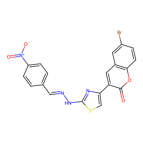 C19H11BrN4O4S structure