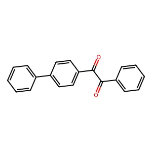 1-Phenyl-2-(4-phenylphenyl)ethane-1,2-dione structure