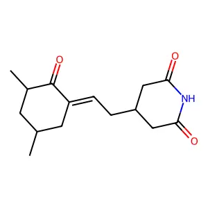 Anhydrocycloheximid structure