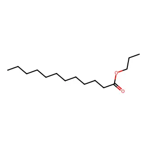 Propyl laurate structure