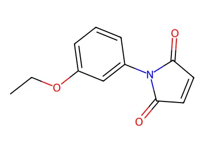 1-(3-Ethoxyphenyl)pyrrole-2,5-dione structure