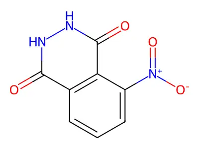 1,4-Phthalazinedione, 2,3-dihydro-5-nitro- structure