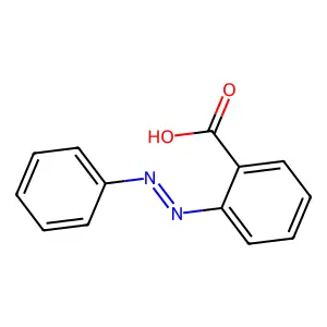 2-(Phenylazo)benzoic acid structure