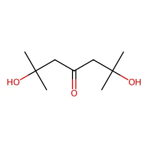 4-Heptanone, 2,6-dihydroxy-2,6-dimethyl- structure