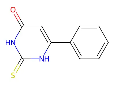 6-Phenyl-2-sulfanylidene-1,3-diazinan-4-one structure