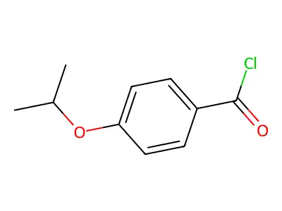 4-Isopropoxybenzoyl chloride structure