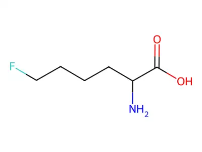 2-Amino-6-fluorohexanoic acid structure