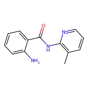 邻氨基-N-(3-甲基-2-吡啶基)苯甲酰胺 structure