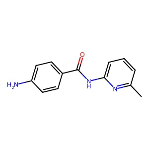 对氨基-N-(6-甲基-2-吡啶基)苯甲酰胺 structure