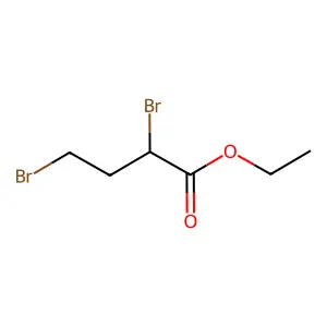 2,4-二溴丁酸乙酯 structure