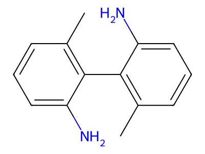 (R)-6,6'-Dimethyl-1,1'-biphenyl-2,2'-diyldiamine structure