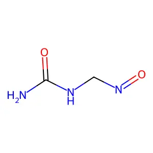 Urea, (nitrosomethyl)- structure