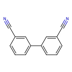 3,3'-Dicyanobiphenyl structure