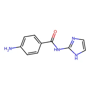 4-氨基-N-(2-咪唑基)苯甲酰胺 structure