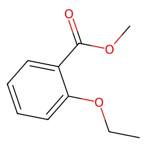Methyl 2-ethoxybenzoate structure