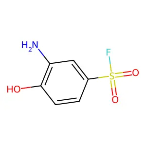 3-Amino-4-hydroxybenzenesulfonyl fluoride structure