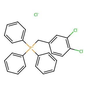 3,4-Dichlorobenzyltriphenylphosphonium chloride structure