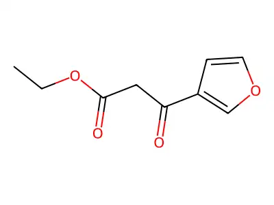 Ethyl 3-(furan-3-yl)-3-oxopropanoate structure