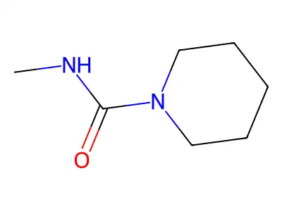 N-Methyl-1-piperidinecarboxamide structure