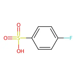 4-Fluorobenzenesulfonic acid structure