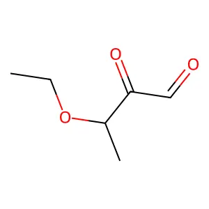 3-乙氧基-2-氧代丁醛 structure