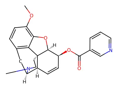 尼可待因 structure