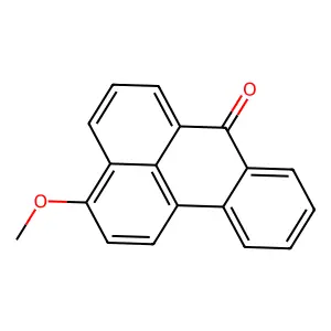 3-Methoxy-7H-benz(de)anthracen-7-one structure