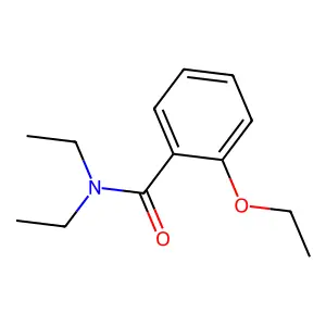 2-乙氧基-N,N-二乙基苯甲酰胺 structure