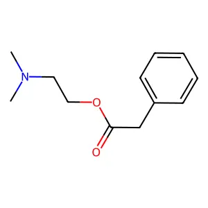 苯基乙酸2-(二甲氨基)乙酯 structure