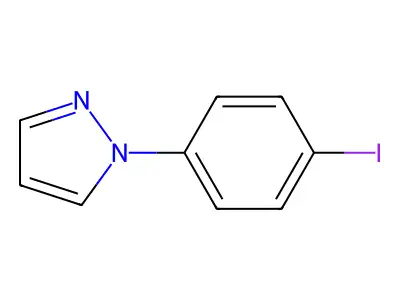 1-(4-Iodophenyl)-1H-Pyrazole structure
