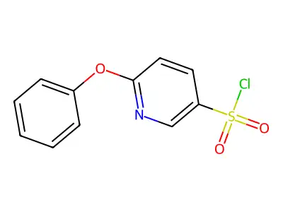 6-Phenoxypyridine-3-sulphonyl chloride structure