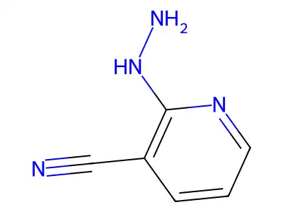 2-Hydrazinonicotinonitrile structure