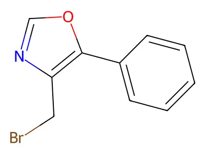4-(Bromomethyl)-5-phenyloxazole structure