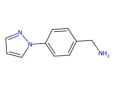 4-Pyrazol-1-YL-benzylamine structure