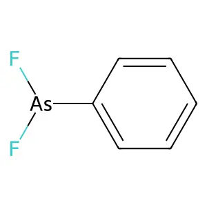 Arsine, difluorophenyl- structure