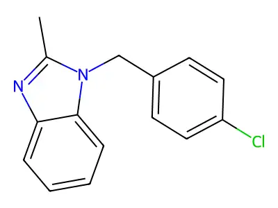 氯苄达唑 structure