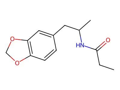 N-(1-(2H-1,3-Benzodioxol-5-yl)propan-2-yl)propanimidic acid structure