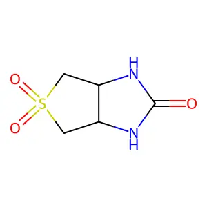 Tetrahydro-1H-thieno[3,4-d]imidazol-2(3H)-one 5,5-dioxide structure