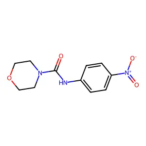 4-(N-(4-Nitrophenyl)carbamoyl)morpholine structure