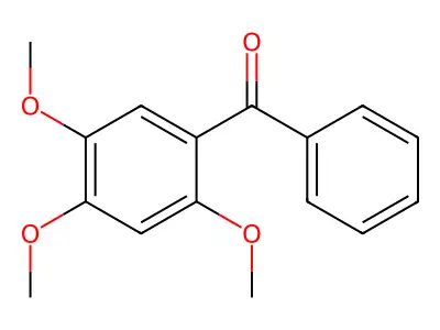 2,4,5-Trimethoxybenzophenone structure