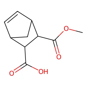 2-Methyl bicyclo(2.2.1)hept-5-ene-2,3-dicarboxylate structure
