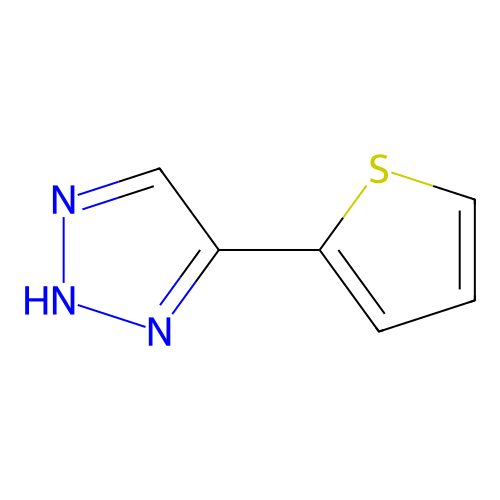 4-(2-Thienyl)-1H-1,2,3-triazole structure