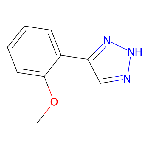5-(2-Methoxyphenyl)-1H-1,2,3-triazole structure