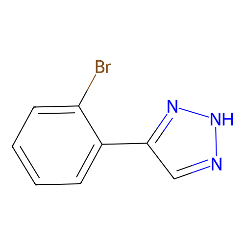 5-(2-Bromophenyl)-1H-1,2,3-triazole structure