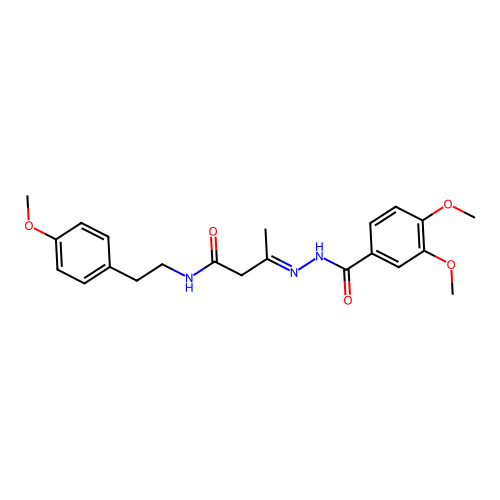C22H27N3O5 structure